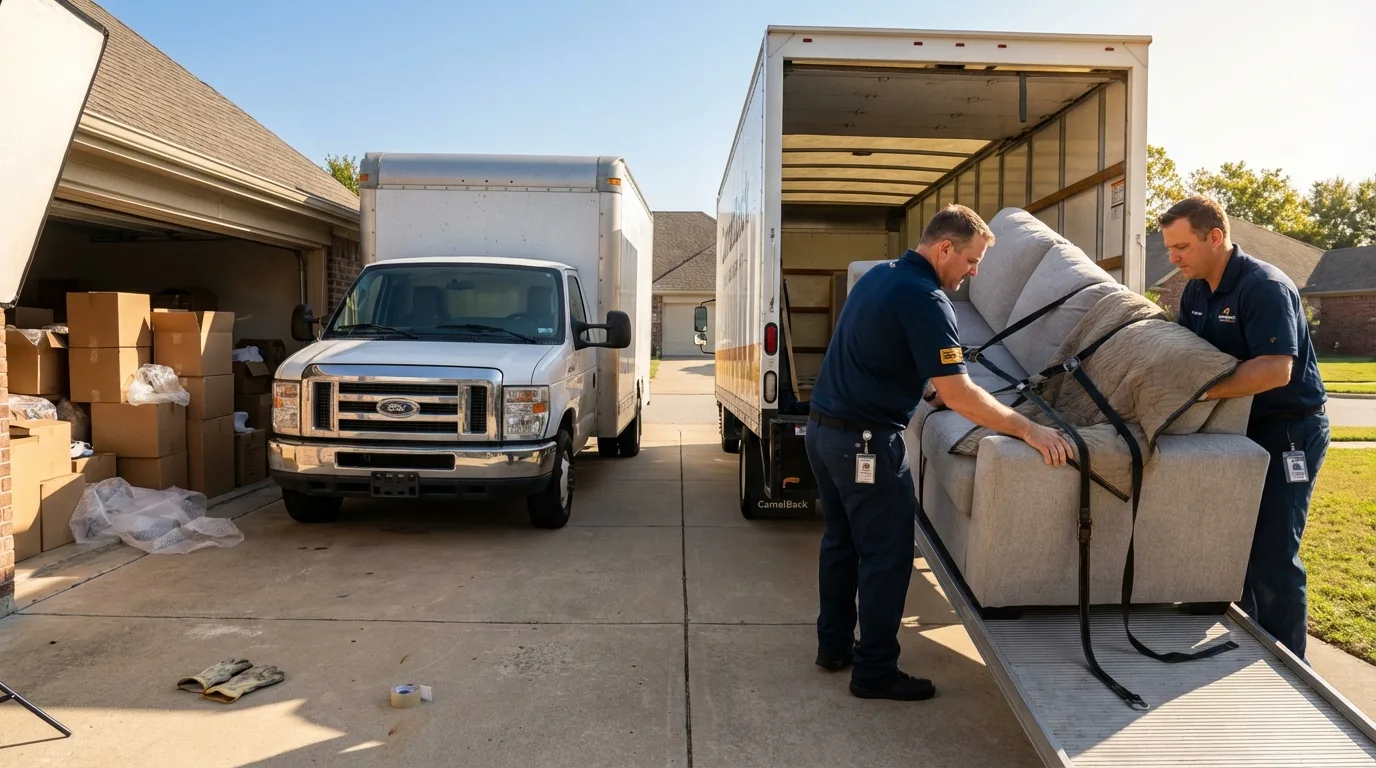 DIY truck vs professional crew comparison in Osage City