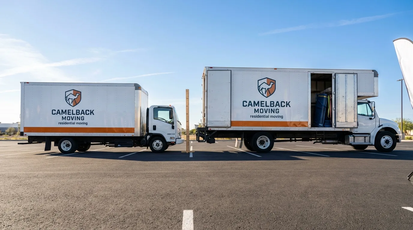 Moving truck size capacity guide in Osage City
